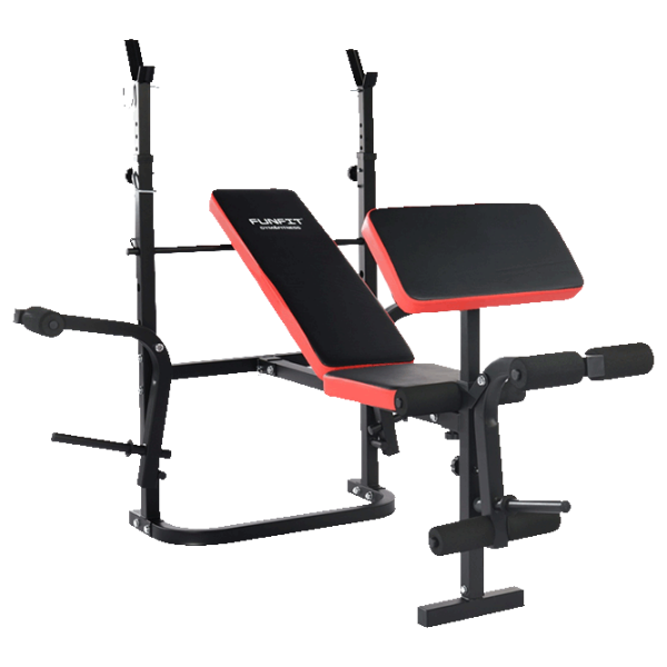 Bancă fitness FunFit 3863 Black Antrenamente de forță photo 3