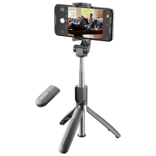 Монопод-Трипод Cellularline Freedom Universal Черный Bluetooth / Черный photo 1
