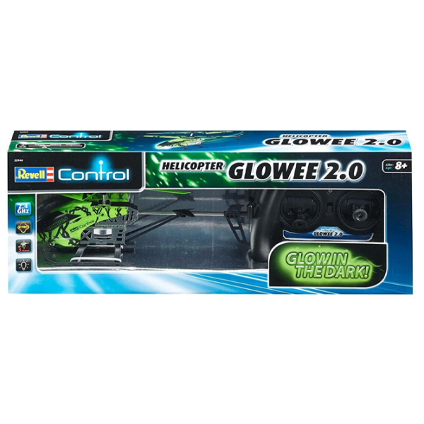 Вертолёт Revell GLOWEE 2.0 Черный Зеленый Время работы:  photo 5