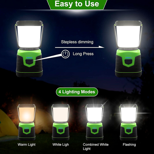 Лампа LightWave Camping Light Зеленый  photo 3