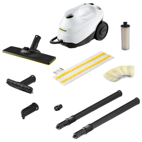 Curățitor cu aburi KARCHER SC3 EasyFix (1.513-650.0) + (2.863-264.0) White 1900 W, 40 g/min, 1 l photo 4