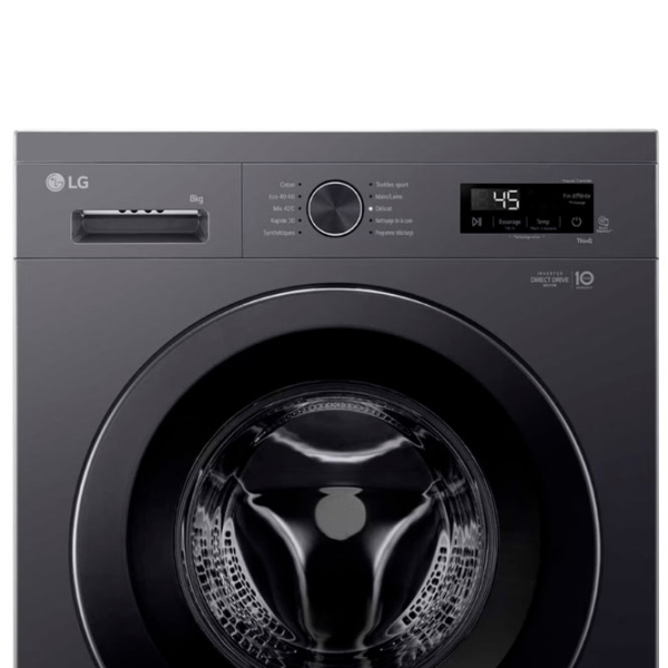 Mașină de spălat LG F84B15MBS Graphite 8 kg, 1400 rpm, A photo 12