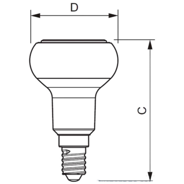 Bec LED Philips R50 151702 E14 | 4.5 W | White photo 3