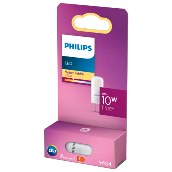 Лампочка светодиодная Philips CorePro LED capsule 929002388902 G4 | 1 Вт | White photo 1