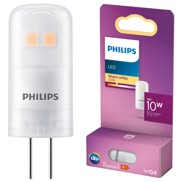 Лампочка светодиодная Philips CorePro LED capsule 929002388902 G4 | 1 Вт | White photo 2