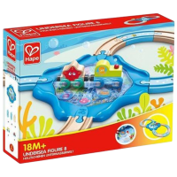 Поезд Hape Подводный мир E3827 Разноцветный
Синий 