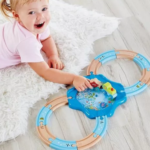 Поезд Hape Подводный мир E3827 Разноцветный
Синий  photo 3