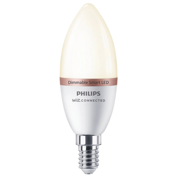 Bec inteligent LED Philips Candle WIZ 929002448521 E14 | 4.9 W | RGB photo 1