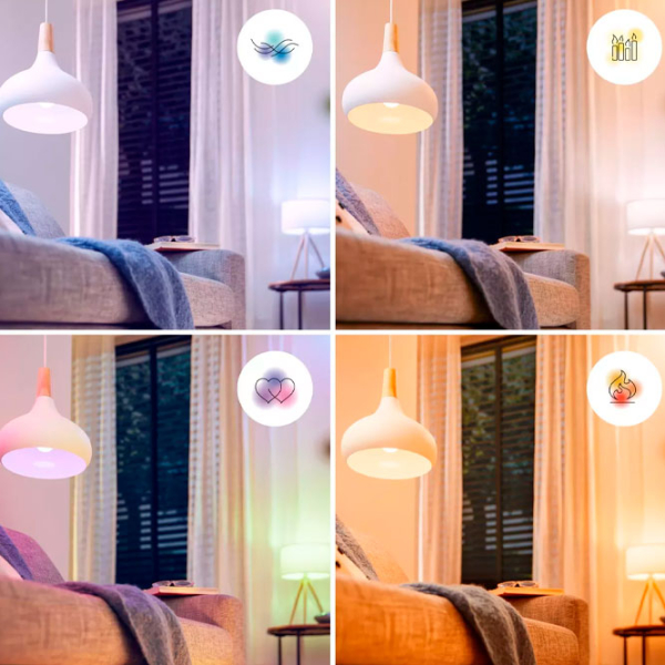 Bec inteligent LED Philips Candle WIZ 929002448521 E14 | 4.9 W | RGB photo 4