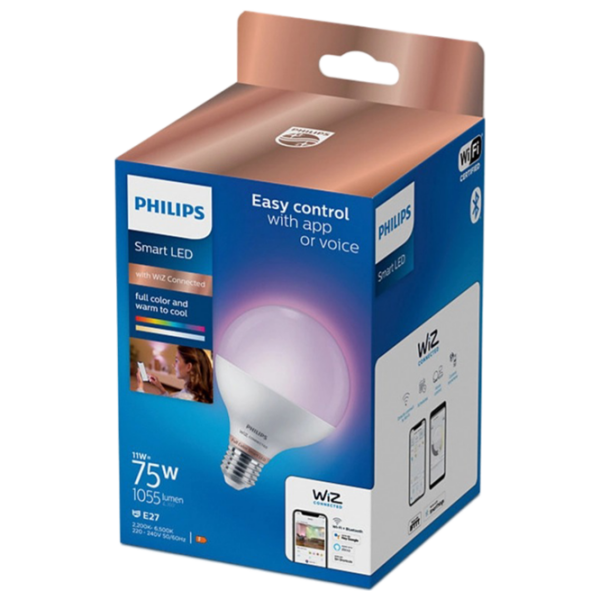 Bec inteligent LED Philips RGB WIZ 929002383921 E27 | 11 W | RGB photo 3