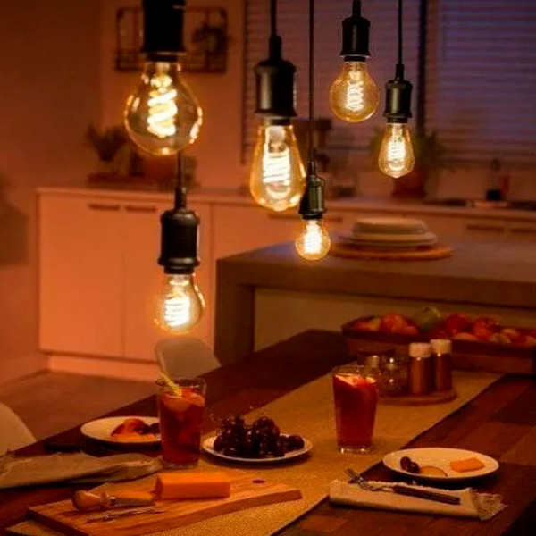 Bec inteligent LED cu filament Philips WIZ 929003018721 E27 | 7 W | White photo 4