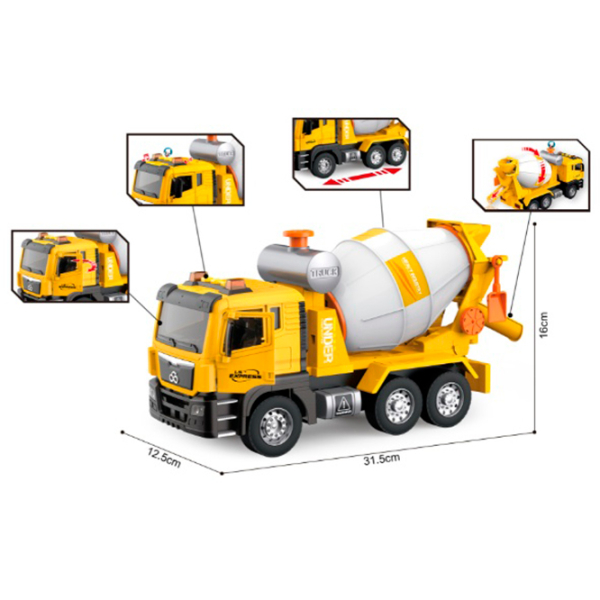Бетономешалка Wenyi Builder WY1111A
White
Желтый  photo 2
