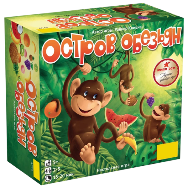 Настольная игра Zvezda Monkeyland Стратегия, 5+