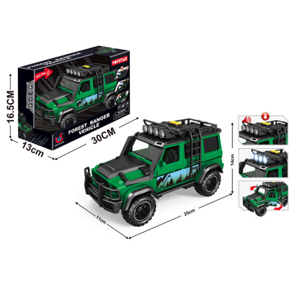 Mașină Toystar 53676 8600023653676 Black
Green  photo 2