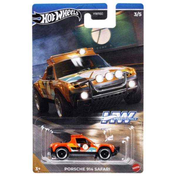 Комплект машин Hot Wheels Speed Graphics HWR60 Черный
Разноцветный  photo 3