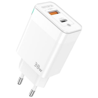 Încărcător de rețea Jellico C122 (38 W) White 3 A / White