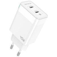 Încărcător de rețea Jellico C106 (45 W) White 3 A / White