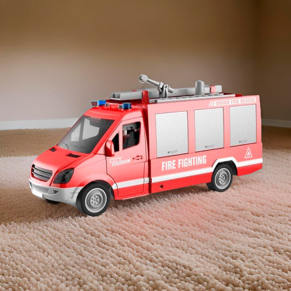 Mașină Wenyi City Rescue WY595A
Gray
Red  photo 6