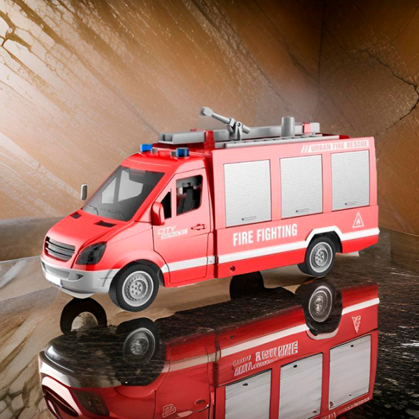 Mașină Wenyi City Rescue WY595A
Gray
Red  photo 7