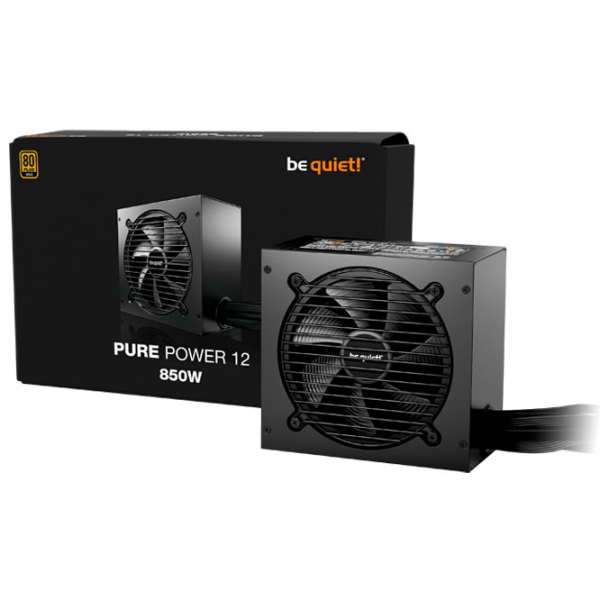 Блок питания Be quiet! PURE POWER 12 80+ Gold 850 Вт Черный  photo 4