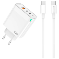 Încărcător de rețea Jellico C79 (65 W) White 4.5 A / White