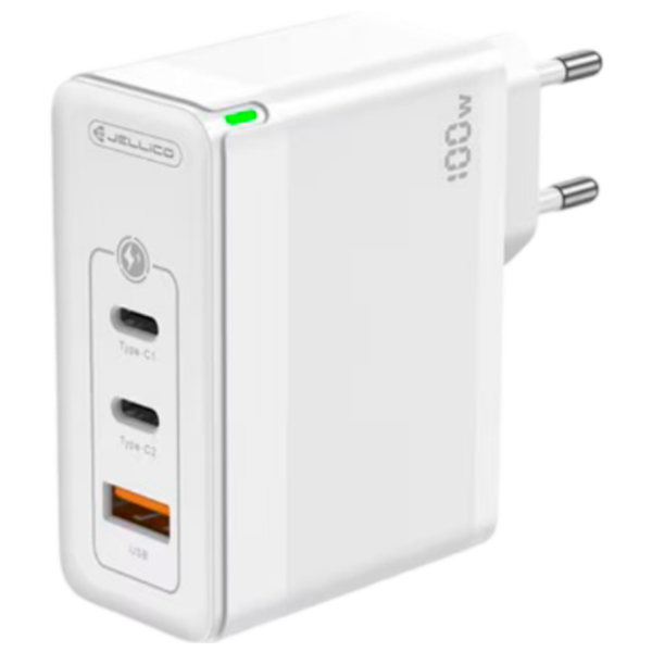 Încărcător de rețea Jellico C118 (100 W) White  / White photo 1