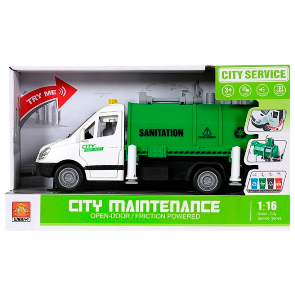 Mașină Wenyi City Maintenance WY592A
Green
White  photo 2
