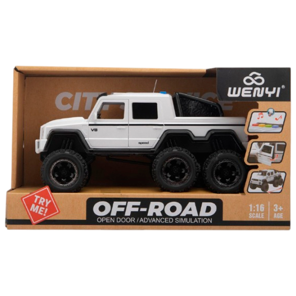 Машинка Wenyi Off-Road WY460A
Черный
Белый  photo 4