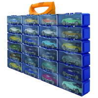 Container pentru mașini Hot Wheels HWCC8C 4893825027309 Orange
Blue 