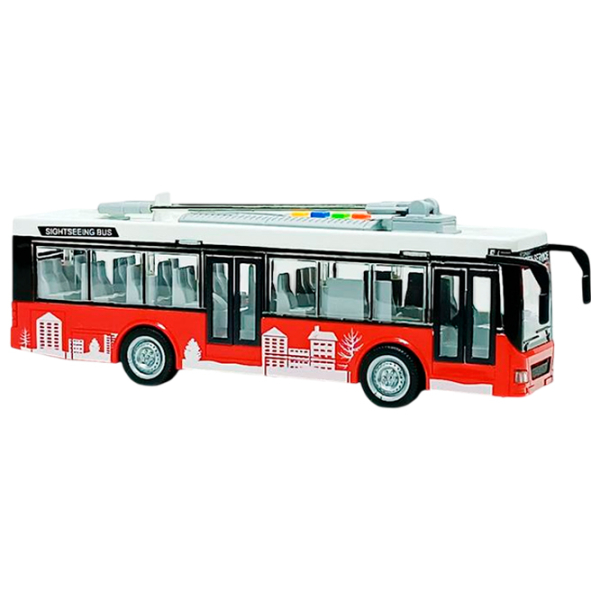 Troleibuz Wenyi Light & Sound Bus WY911A
Gray
Red  photo 3