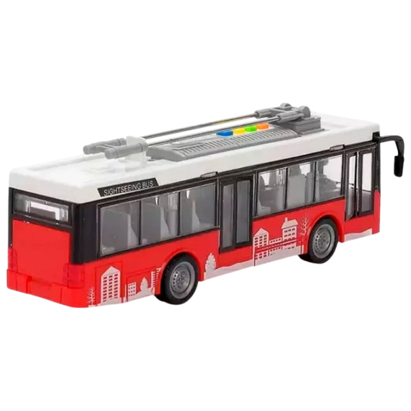Troleibuz Wenyi Light & Sound Bus WY911A
Gray
Red  photo 4
