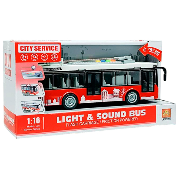 Troleibuz Wenyi Light & Sound Bus WY911A
Gray
Red  photo 7