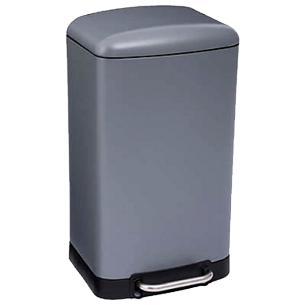 Coș de gunoi Five 51982 Gray Plastic, 30l photo 1