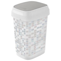 Coș de gunoi Kis 42408 Gray Plastic, 10l