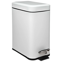 Coș de gunoi Five Poubelle White Metal, 5l