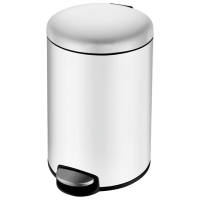 Coș de gunoi Volle 14-03-53W White Inox, 3l