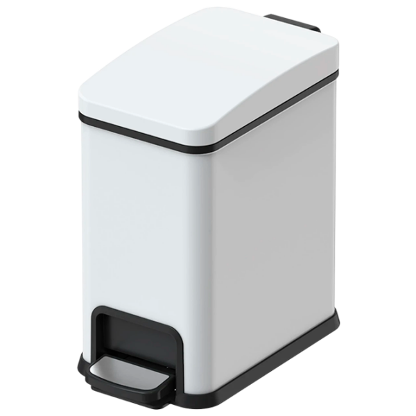 Coș de gunoi Volle 14-08-67W White Metal, 8l photo 1