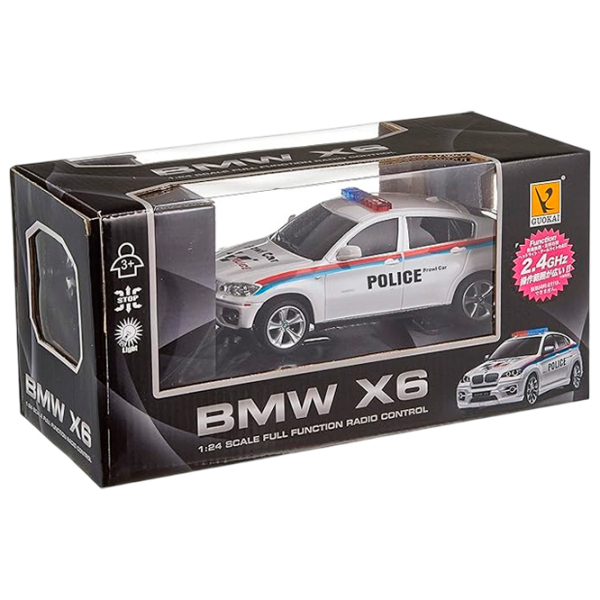 Машинка RC BMW X6 866-2404P
Red
Разноцветный  photo 6