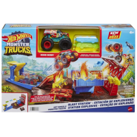 Авто-треки Hot Wheels Stația de Explozive HFB12 Разноцветный
Разноцветный 