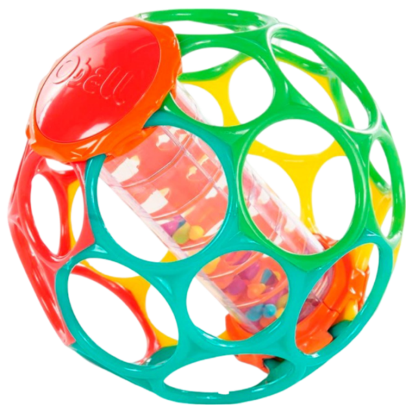 Развивающий набор Bright Starts Oball Rollin 81030 Зеленый 0.2+ photo 5
