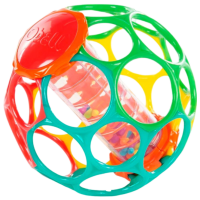 Развивающий набор Bright Starts Oball Rollin 81030 Зеленый 0.2+