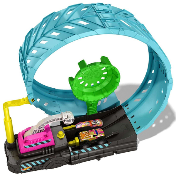 Pistă auto Mattel Monster Truck Glow In The Dark HBN02 Multicolor  photo 4