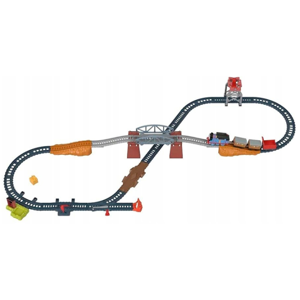 Авто-треки Mattel Fisher Price Thomas&Friends 3in1 Package Pickup HGX64 Разноцветный  photo 4