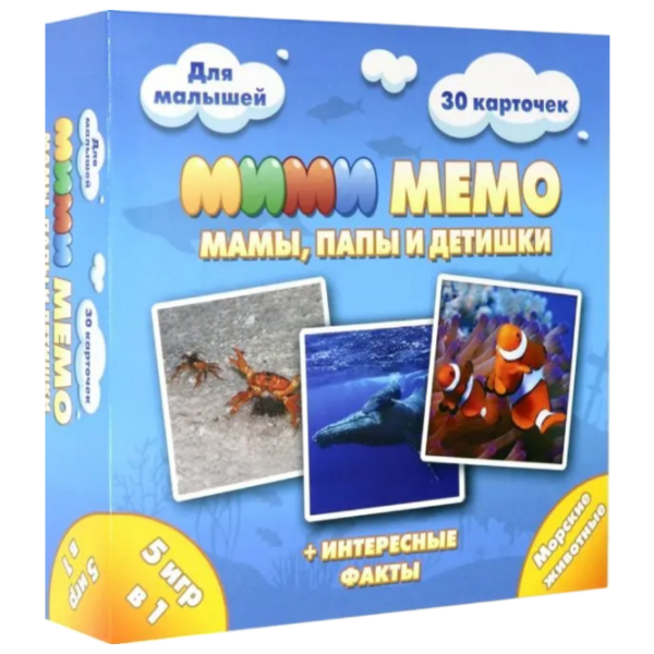 Joc educativ Fun Games Mi-Mi-Memo Dezvoltare, 3+ photo 1