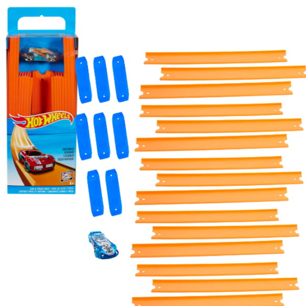 Set suplimentar Hot Wheels BHT77 746775346881 Blue
Orange  photo 2