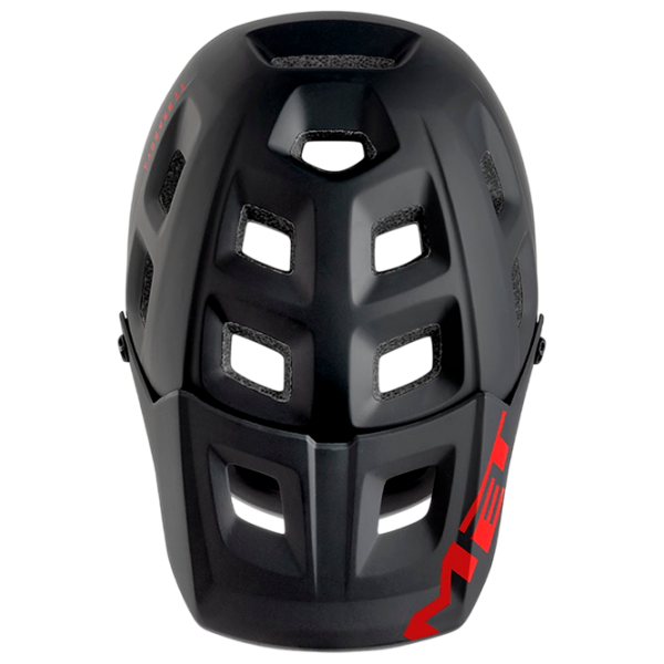 Cască de protecție Met Terranova Black Matt Red Black Matt Red photo 4