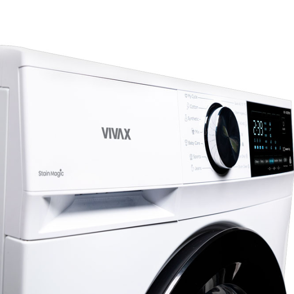 Стиральная машина Vivax WFL-140816PMI Белый 8 кг, 1400 об/мин, A photo 4