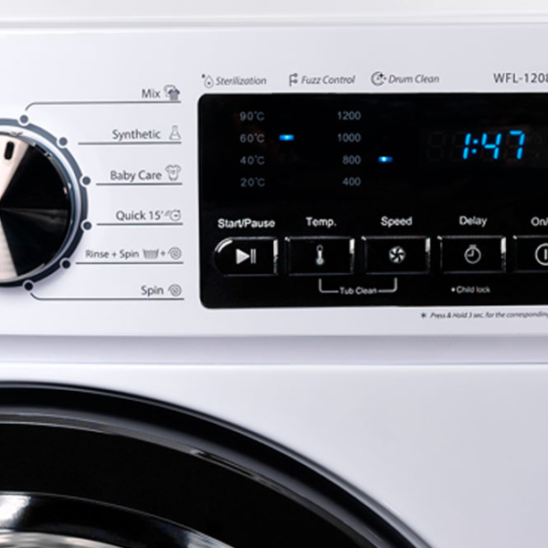 Стиральная машина Vivax WFL-120812CD Белый 8 кг, 1200 об/мин, E photo 7