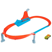 Авто-треки Mattel Rapid Raceway Champion Action Speed Boost Oval Track GJM75 Разноцветный 