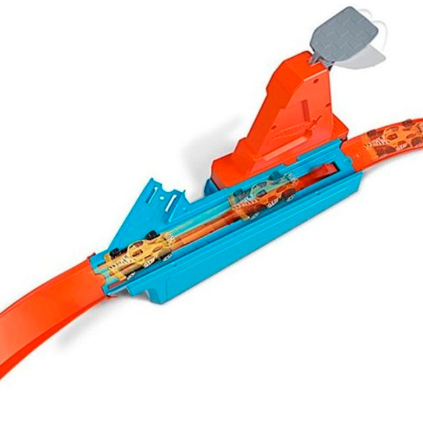 Авто-треки Mattel Rapid Raceway Champion Action Speed Boost Oval Track GJM75 Разноцветный  photo 4